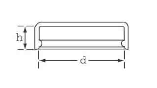 SAE FLANGE CAP (PLASTIC)