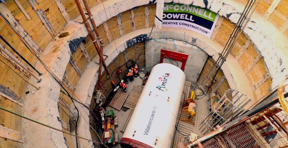 Hydraulink optimises pipe safety for McConnell Dowell’s Watercare record length project